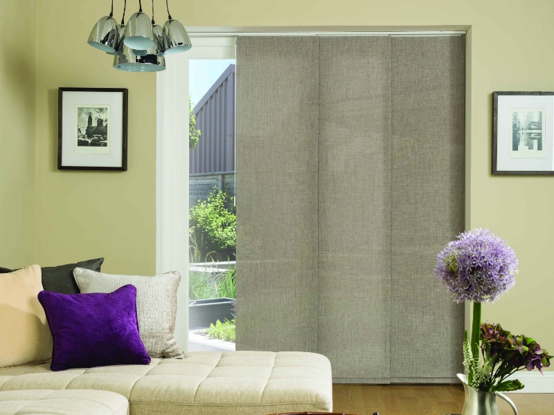 panel blinds installation