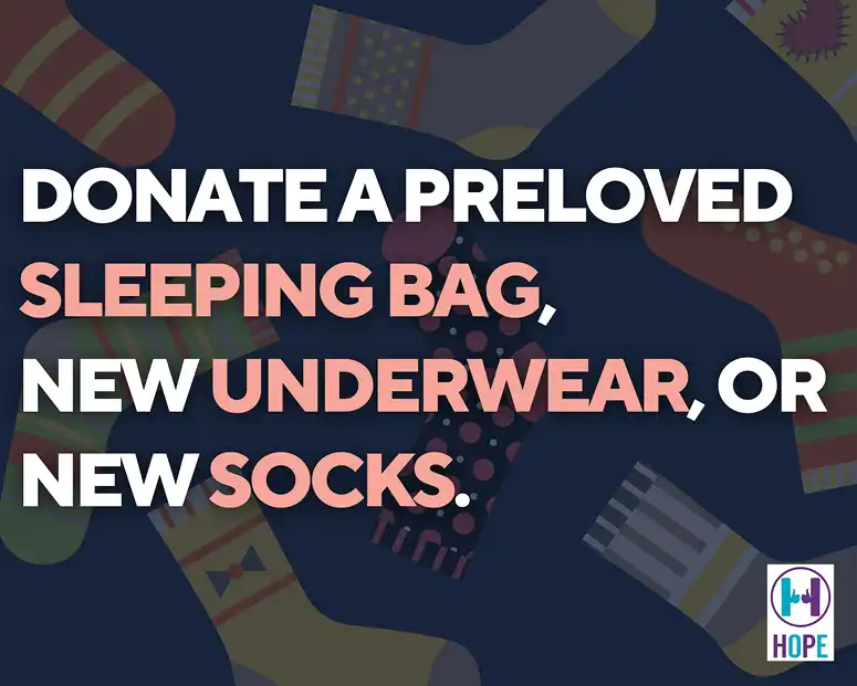Donate A Preloved Sleeping Bag