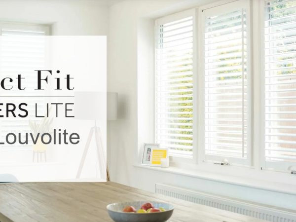 Perfect Fit® Shutter Lite – The Smarter Way to Add Style to Your Windows