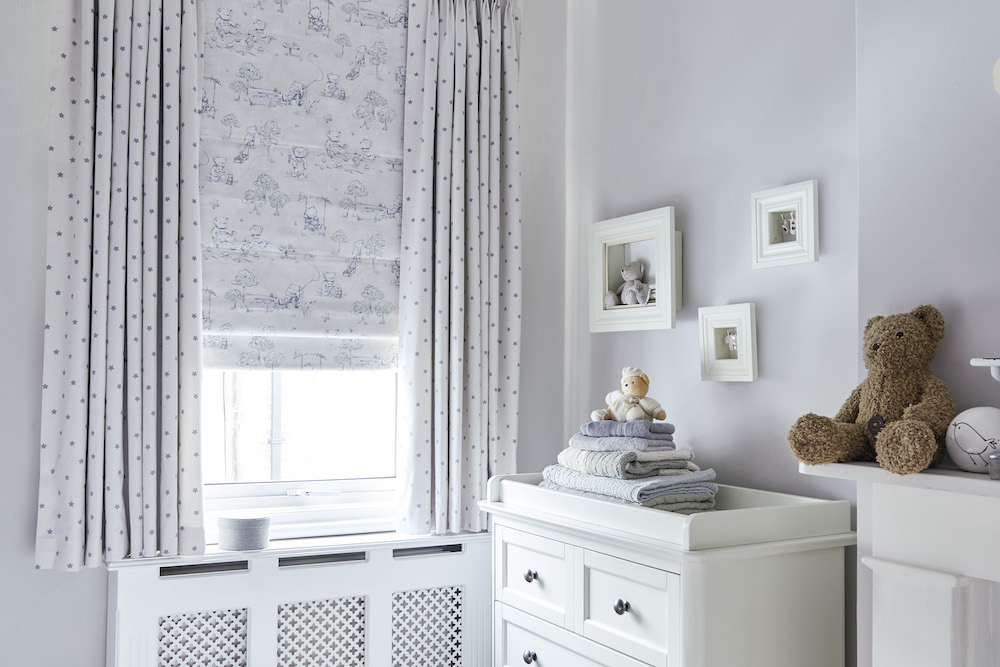 Roman blinds for privacy