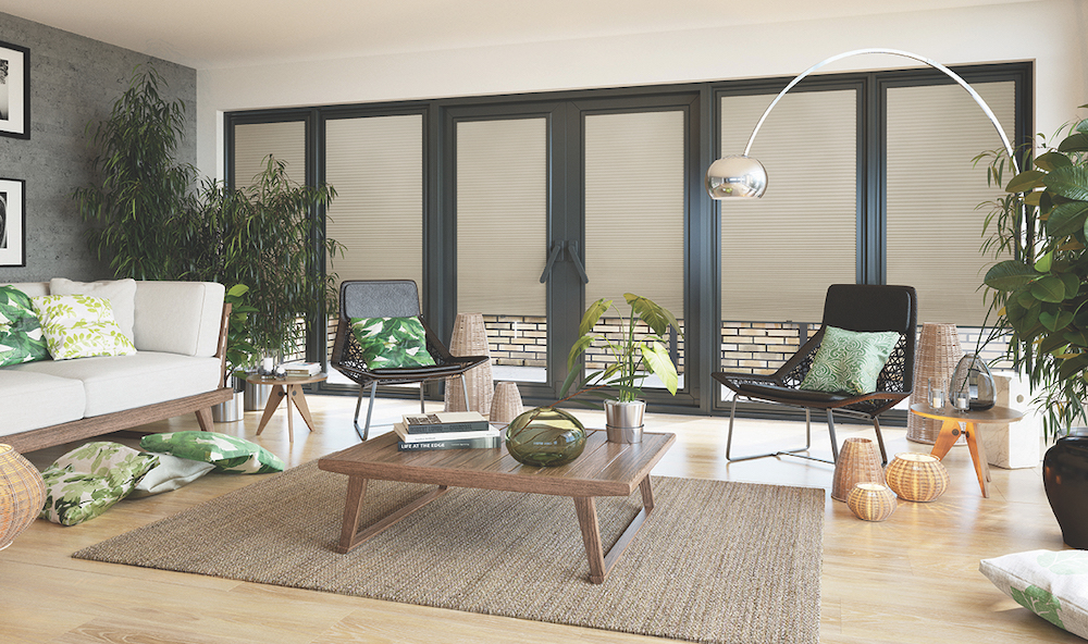 Pleated blinds for energy efficiency 