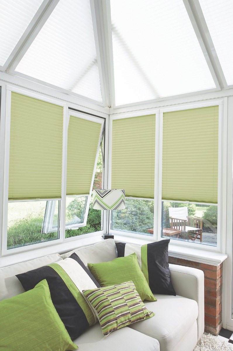 Conservatory roof window blinds