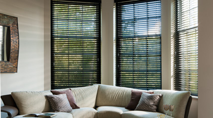 large window blinds