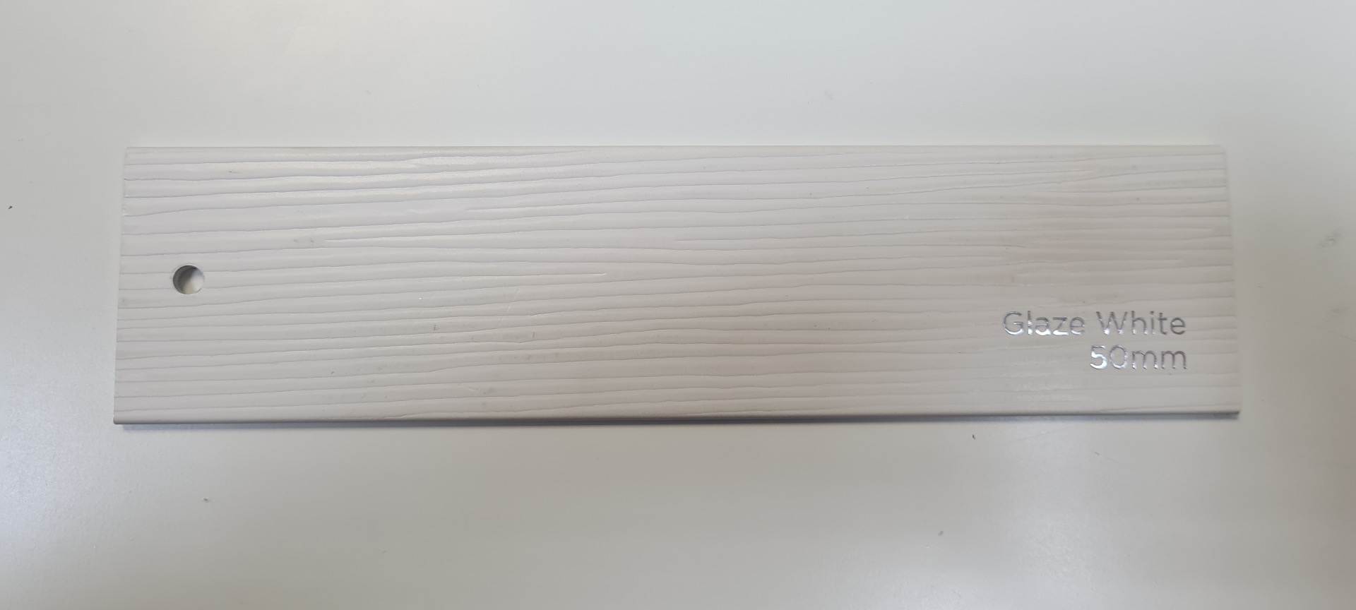 Glaze White Wooden Blinds