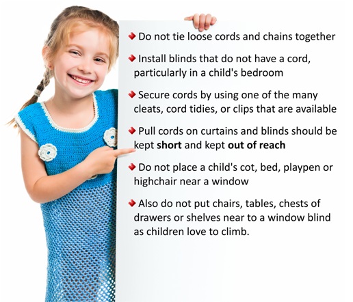 Breakaway Roman blind safety chain connectors Child & Baby safe 