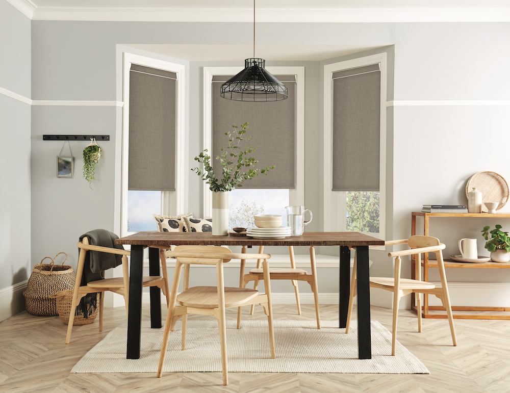 Roller blinds for modern homes