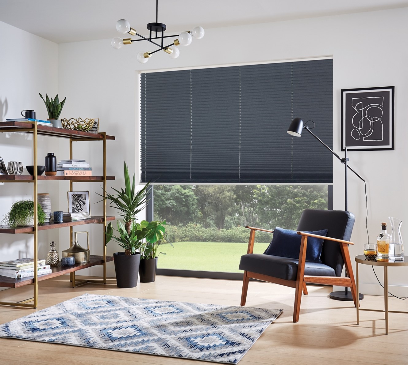 High performance pleated blinds